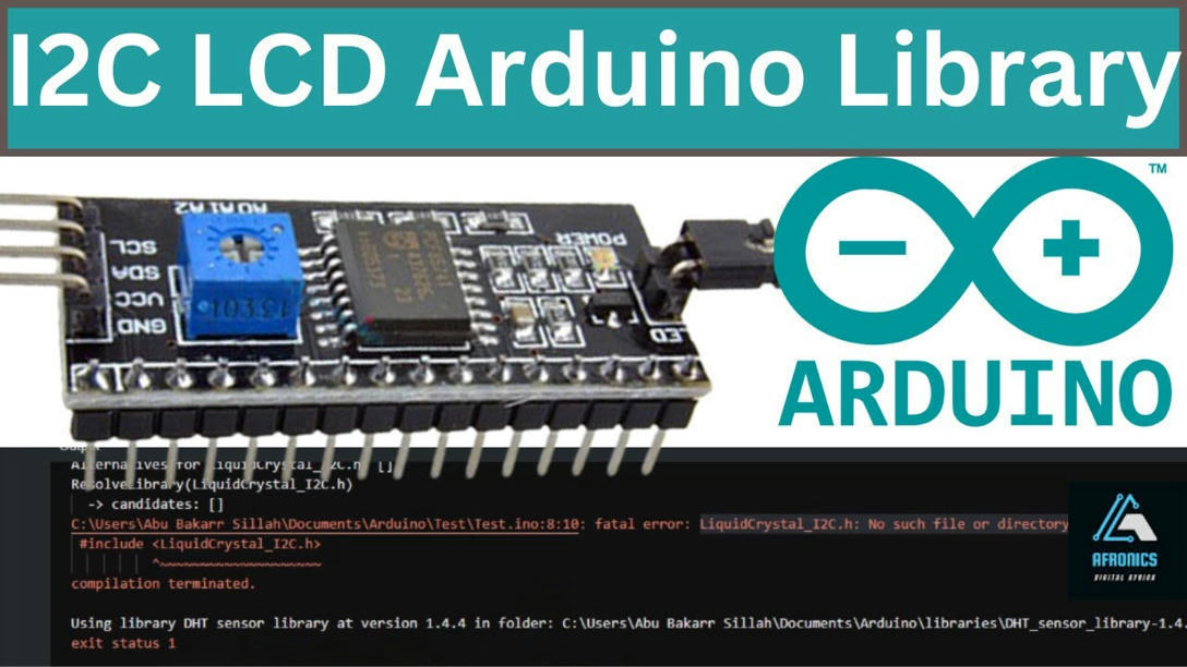 How to Add I2C LCD Driver Library for Arduino