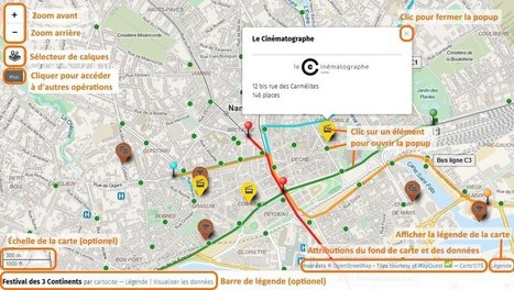 Comment consulter une Framacarte ? (Tutos uMap 1/4) | Libre de faire, Faire Libre | Scoop.it