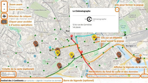 Comment consulter une Framacarte ? service de création de cartes personnalisées pour vos sites web, communautés... | Veille territoriale AURH | Scoop.it