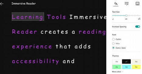 Immersive Reader- A Great Tool to Enhance Students Reading Skills via Educators' technology | Distance Learning, mLearning, Digital Education, Technology | Scoop.it