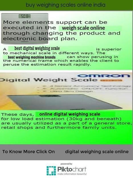 Digital Weighing Scale Online In Healthcare Scoop It