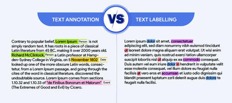 Text Annotation vs. Text Labelling: What Sets Them Apart in NLP? | Data Management Solutions | Scoop.it