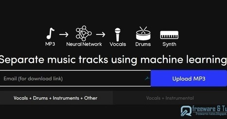3 outils en ligne pour séparer et extraire les pistes audio des chansons | -thécaires | Espace numérique et autoformation | Scoop.it