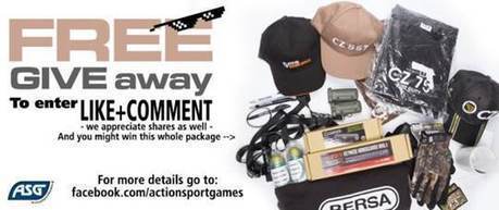 ASG Facebook Giveaway - another chance to WIN SOMETHING! | Thumpy's 3D House of Airsoft™ @ Scoop.it | Scoop.it