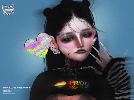 Pride Mesh Heart June 2026 Gift by [ SUM ] | Teleport Hub - Second Life Freebies | Second Life Freebies | Scoop.it