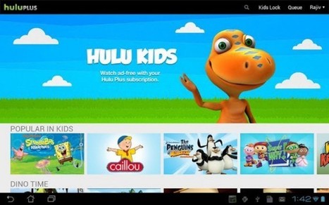 Hulu Plus for Android adds new Kids section, squashes a few bugs | Kids-friendly technologies | Scoop.it