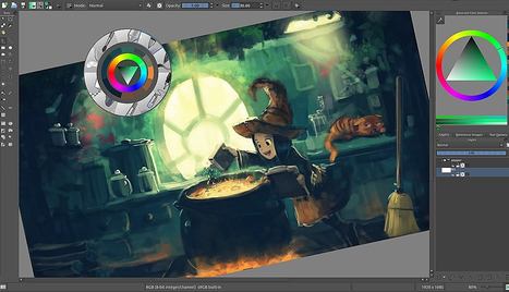 Krita | FREE digital painting and illustration application | DIGITAL LEARNING | Scoop.it