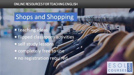 English Teaching and Learning Resources about Shops and Going Shopping | Free Teaching & Learning Resources for ELT | Scoop.it