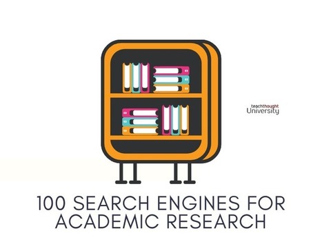100 Search Engines For Academic Research | Learning | Information and digital literacy in education via the digital path | Scoop.it