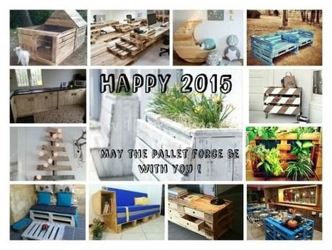 Happy New Year 2015 ! | 1001 Pallets ideas ! | Scoop.it