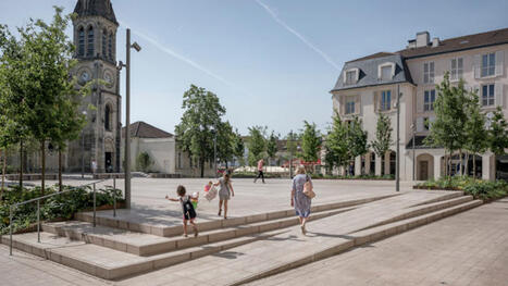 &Agrave; Garches, Requalification de la Place Saint-Louis | Architecture - Construction | Scoop.it