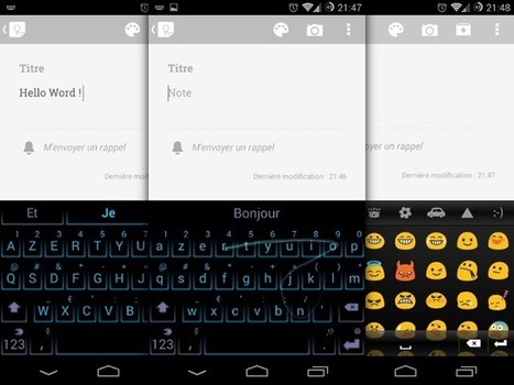 SwiftKey, le clavier Android alternatif, devient gratuit | François MAGNAN  Formateur Consultant | Scoop.it