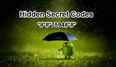 Best Secret Codes for Android Phones | Technology and Gadgets | Scoop.it