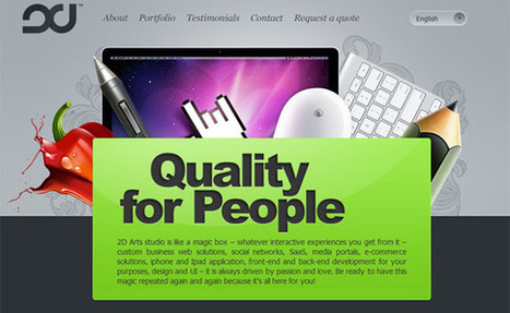 45 Awesome And Creative CSS Based Layouts For Inspiration | Webmaster HTML5 WYSIWYG et Entrepreneur | Scoop.it