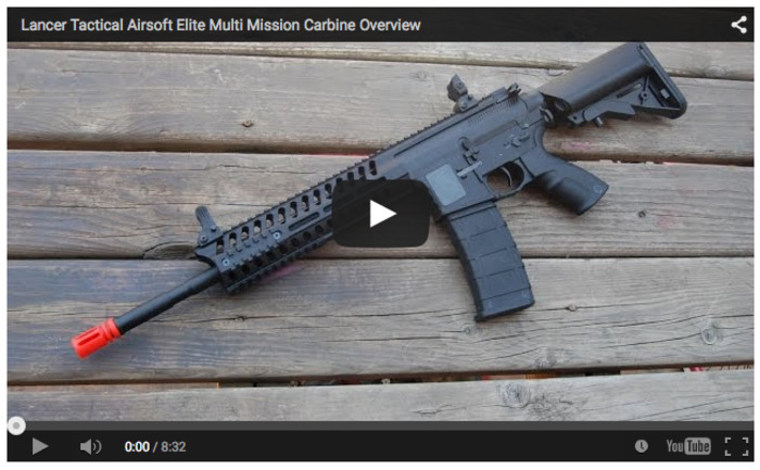 BOOLIGAN Shows the Lancer Tactical Airsoft Elite Multi Mission Carbine - Overview on YouTube | Thumpy's 3D House of Airsoft™ @ Scoop.it | Scoop.it