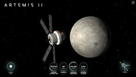 As&iacute; es AROW, la plataforma de la NASA para seguir la misi&oacute;n Artemis II en tiempo real | Universo y F&iacute;sica Cu&aacute;ntica | Scoop.it