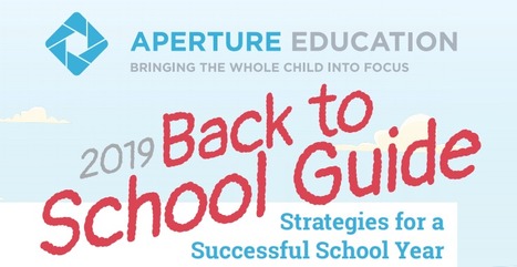 Aperture Education Back to School SEL Guide | SEL, Common Core & Goals | Scoop.it