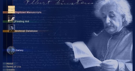 Einstein's Archives Online | Free Technology for Teachers | Box of delight | Scoop.it