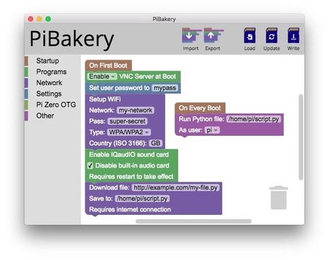 PiBakery - The blocks based, easy to use setup tool for Raspberry Pi | tecno4 | Scoop.it