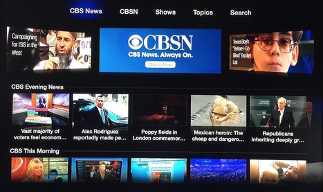 Apple Adds CBS News Channel to Apple TV | iGeneration - 21st Century Education (Pedagogy & Digital Innovation) | Scoop.it