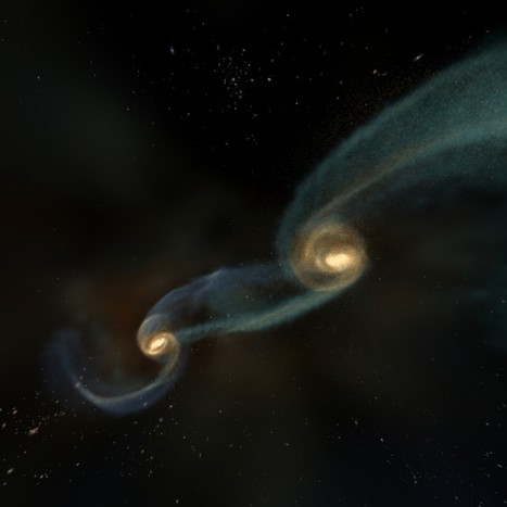 Using Gravity to Peer into the Most Violent Places in the Universe: Colliding Black Holes | Dr. Goulu | Scoop.it