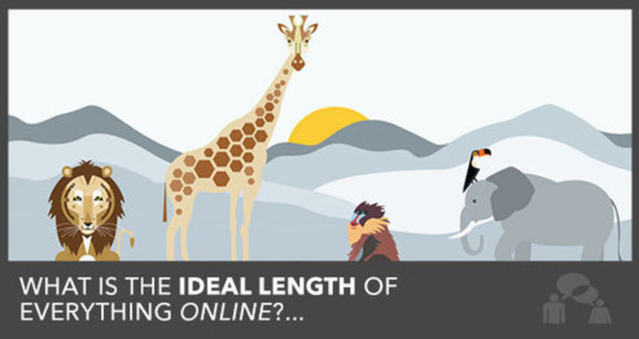The Ideal Length of a Blog Post, Facebook Update and Email Subject Line | A Marketing Mix | Scoop.it