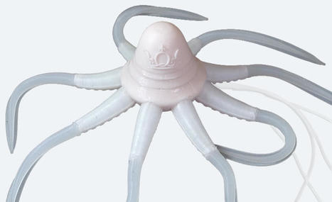 Breakthrough for life-like soft robotics: Synthetic muscle is 3D printable and lifts 1,000 times its own weight. | Amazing Science | Scoop.it