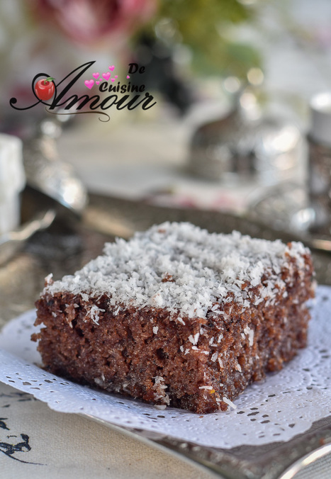 basboussa au chocolat et noix de coco | recettes du ramadan  وصفات رمضان أطباق رمضان مطبخ رمضان | Scoop.it