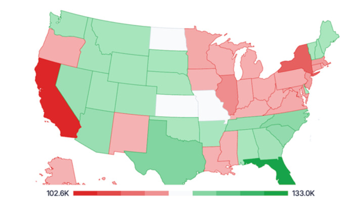 Follow the money: Mapping millionaire migration across America | Family Office & Billionaire Report - Empowering Family Dynasties | Scoop.it