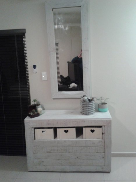 Pallet Dressing Table | 1001 Pallets ideas ! | Scoop.it