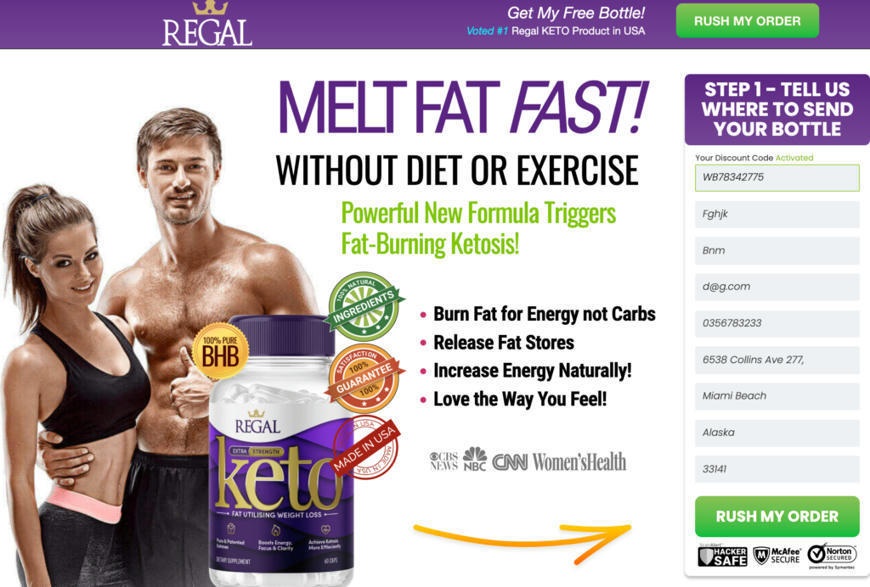 Regal Keto Diet Pills Reviews | Scoop.it