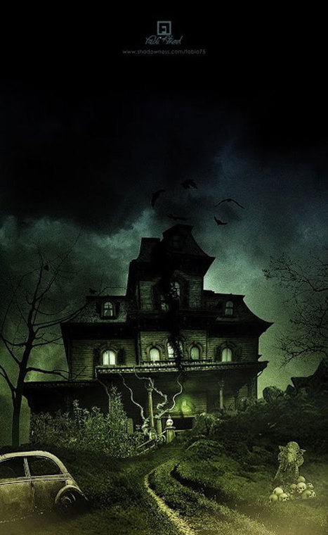 Submit Your Art to This Month’s Haunted House Challenge | Psdtuts+ | Photo Editing Software and Applications | Scoop.it