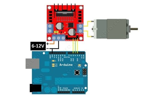 Tutorial Uso Driver L298N para motores DC y paso a paso con Arduino | tecno4 | Scoop.it