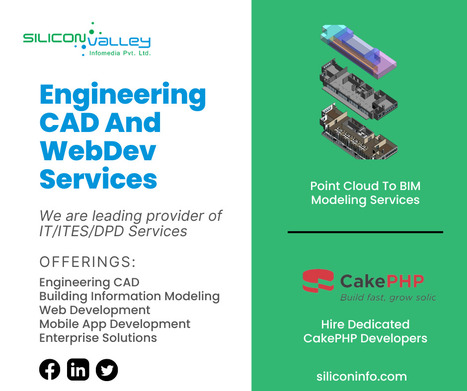 Nearshore Point Cloud To BIM Services And WebDev With CakePHP | CAD Services - Silicon Valley Infomedia Pvt Ltd. | Scoop.it