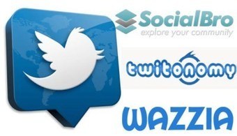 3 grandes herramientas para analizar una cuenta de Twitter: socialbro, twitonomy y wazzia | TIC & Educación | Scoop.it