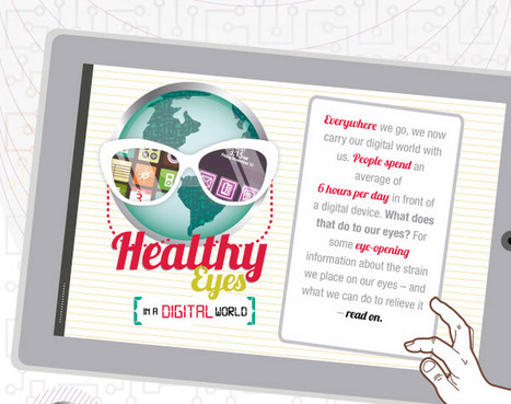 Healthy Eyes In A Digital World [infographic] | information analyst | Scoop.it