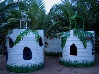 Used Water Tanks into Kids Palaces ! | 1001 Recycling Ideas ! | Scoop.it