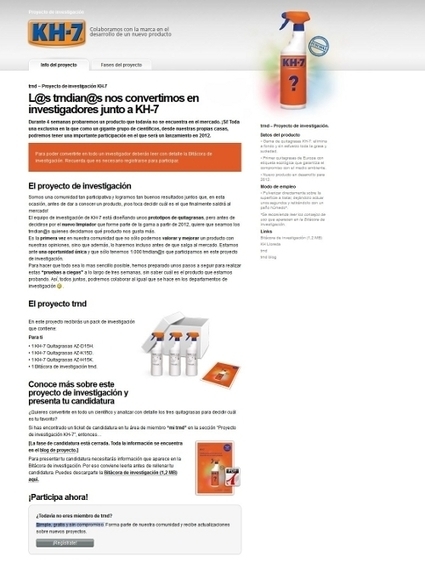 Buenos resultados del nuevo KH-7, creado gracias al crowdsourcing - Noticia - Gran Consumo - MarketingNews.es | Crowdsourcing | Scoop.it