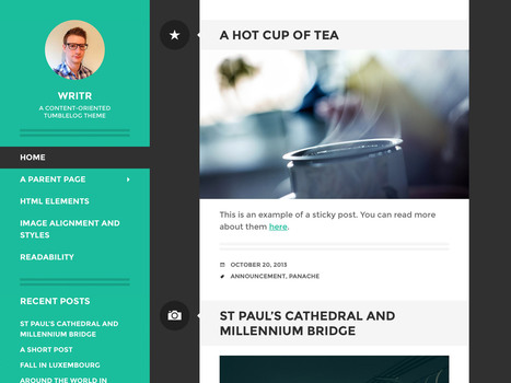 New Theme: Writr | WordPress and Annotum for Education, Science,Journal Publishing | Scoop.it