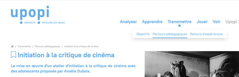 Initiation à la critique de cinéma : un parcours pédagogique en 8 séances | NetDoc Infos | Scoop.it
