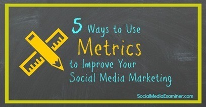 5 Ways to Use Metrics to Improve Your Social Media Marketing | Public Relations & Social Marketing Insight | Scoop.it