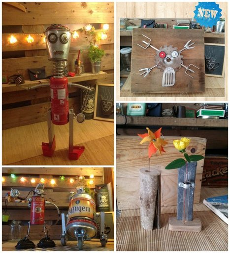 Bidul'art French Recycling | 1001 Recycling Ideas ! | Scoop.it
