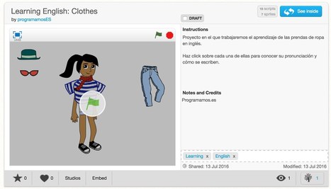 Learning languages with Scratch | tecno4 | Scoop.it