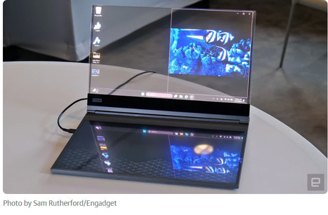 Lenovo’s Project Crystal is the world’s first laptop with a transparent microLED display | information analyst | Scoop.it