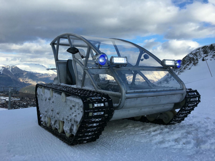 Nouveaut&eacute; : entre le kart et la dameuse, l'e-snow part &agrave; la conqu&ecirc;te des stations | Th&eacute;matique Montagne | Scoop.it