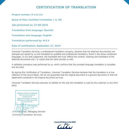 Process of Certificate Translation | Universal Translation Company | Scoop.it