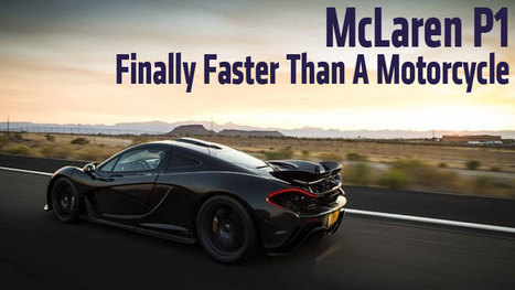 McLaren P1 – Finally Faster Than A Motorcycle | Ductalk: What's Up In The World Of Ducati | Scoop.it
