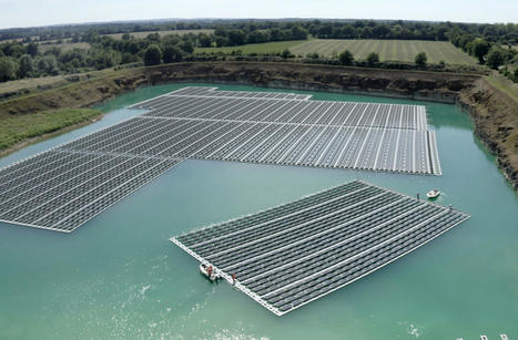 Une centrale photovoltaïque flottante a été installée sur un lac dans la Vienne | Créativité et territoires | Scoop.it