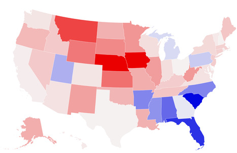 Map Shows Which State Economies Are Growing—and Shrinking—in 2025 - Newsweek | Backstabber Watch | Scoop.it