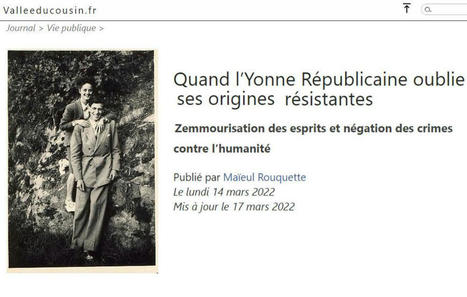 Un avis de décès mentionnant nazis et SS manque d'être censuré | DocPresseESJ | Scoop.it